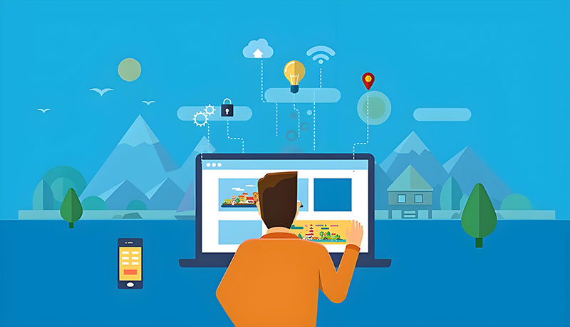 網頁設計(jì)中的(de)視(shì)覺元素